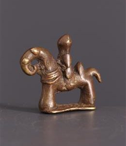 Bronze sao africain yoruba silee