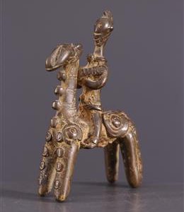 Cavalier djenne art africain